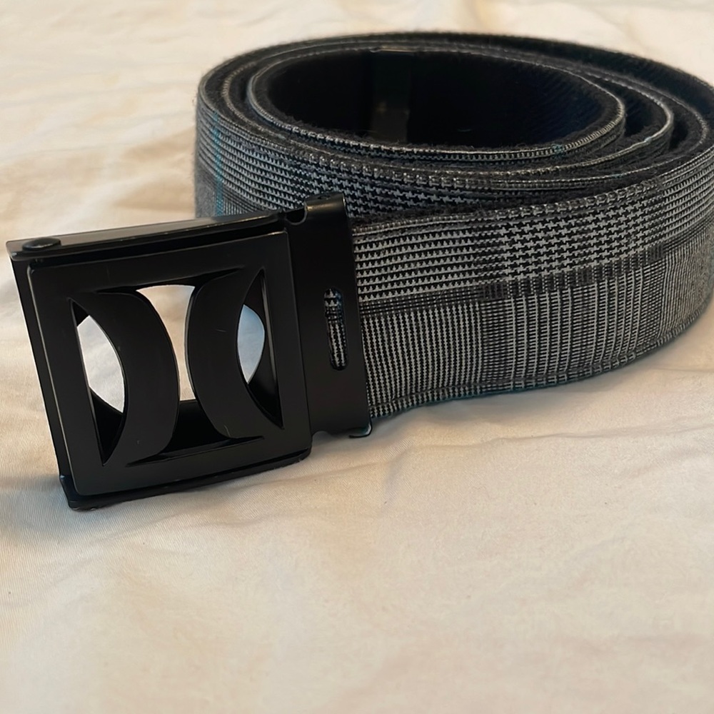 Plaid Hurley Clamp Belt